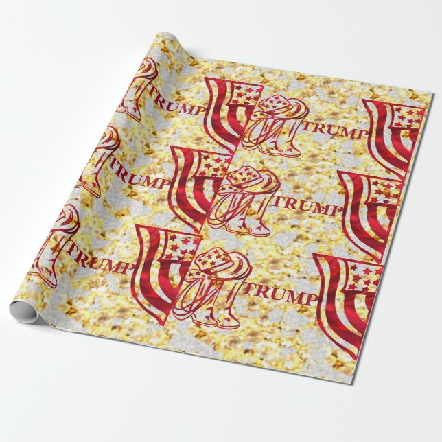 PAPEL DE REGALO TRUMP (Desenrollado)