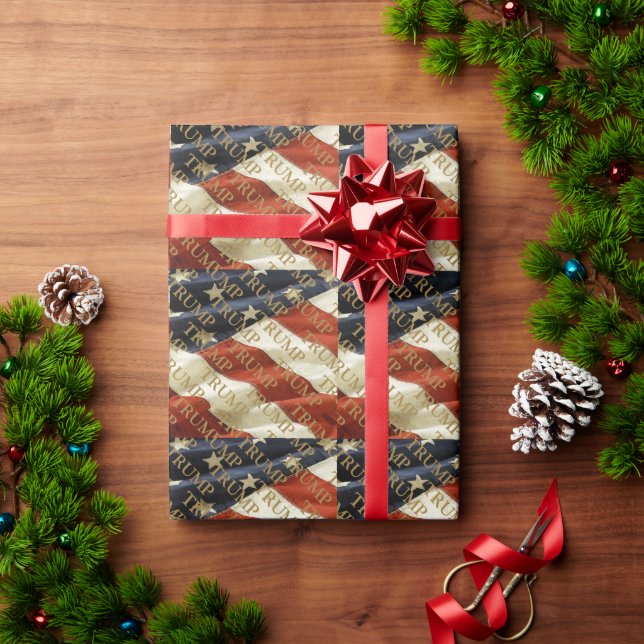 PAPEL DE REGALO TRUMP (Regalo de vacaciones)
