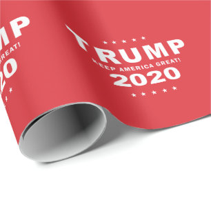 Papel De Regalo TRUMP 2020 - Mantener a Estados Unidos grande