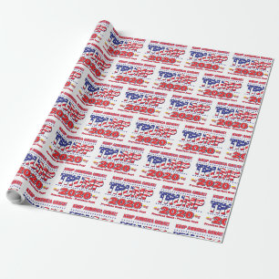 Papel De Regalo Trump 2020 Mantener a Estados Unidos Grande - Prom