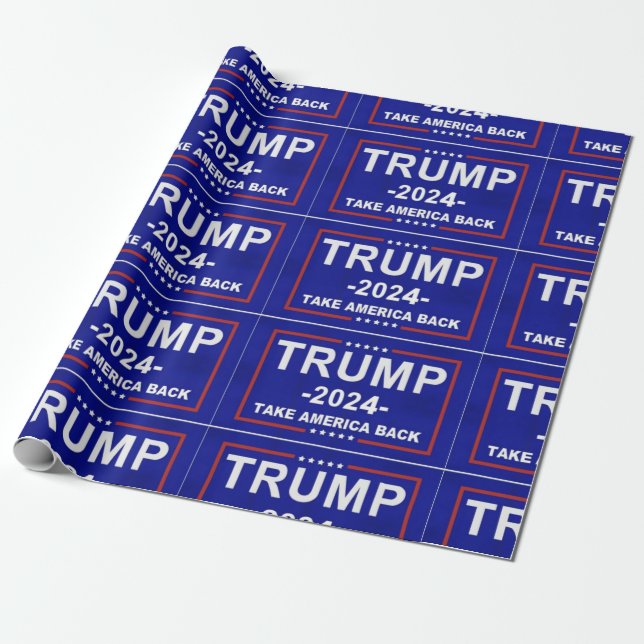 PAPEL DE REGALO TRUMP 2024 (Desenrollado)