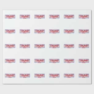 Papel De Regalo Trump 2028 Sigamos adelante