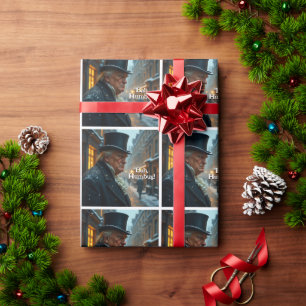 Papel De Regalo Trump Bah Humbug