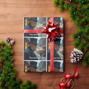 Papel De Regalo Trump Bah Humbug