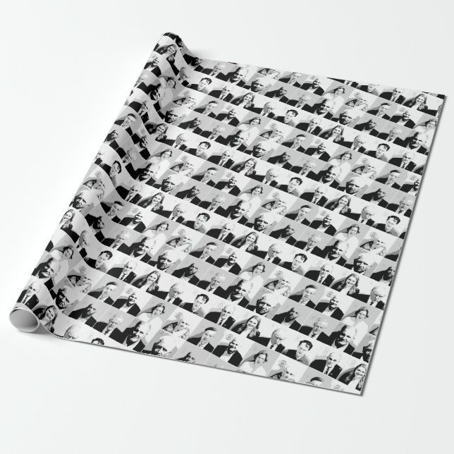 Papel De Regalo Trump Copendant Mugshots (Desenrollado)