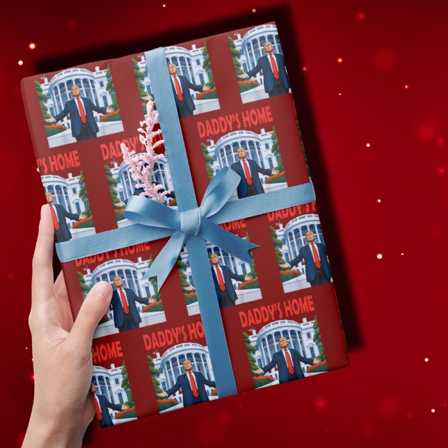 Papel De Regalo Trump Daddys Casa Blanca Envoltura de regalo (Subido por el creador)