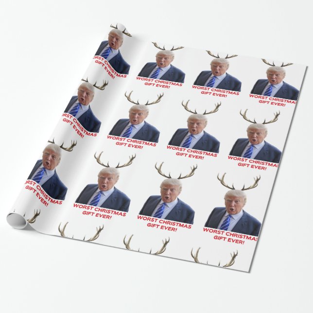 Papel De Regalo Trump, ¡el peor regalo de Navidades de la historia (Desenrollado)