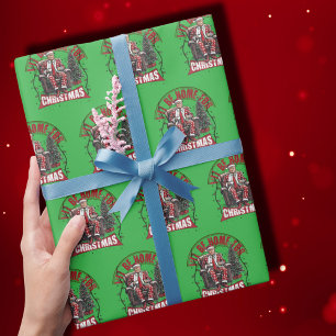 Papel De Regalo Trump: Estaré en casa para Navidades