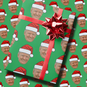 Papel De Regalo Trump Face Face Face Personalizado