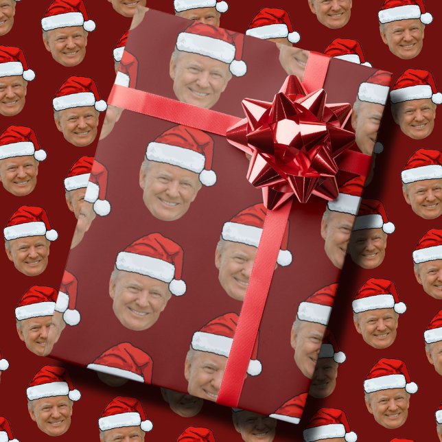Papel De Regalo Trump Face Gift Wrap (Subido por el creador)