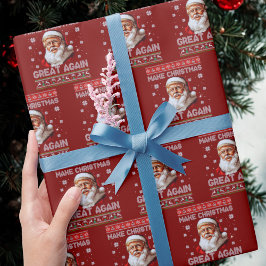 Papel De Regalo Trump Papá Noel vuelve a hacer que los Navidades s