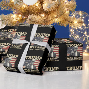 Papel De Regalo Trump tenía razón sobre todo Estados Unidos
