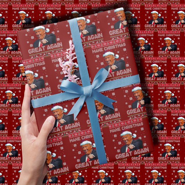 Papel De Regalo Trump vuelve a hacer grandes Navidades (Subido por el creador)