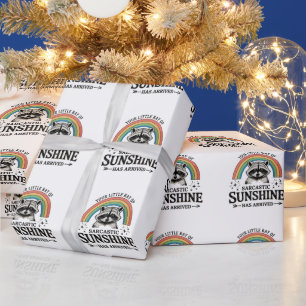 Papel De Regalo Tu Pequeño Rayo De Sol Sarcástico Sarcástico