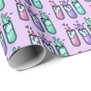 Papel De Regalo Tubos de ensayo turbulentos