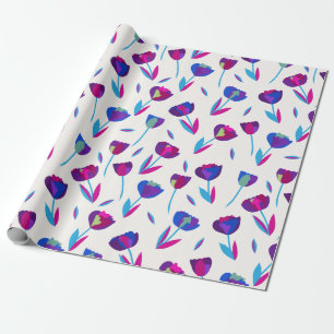 Papel de regalo Tulipanes Caprichosos
