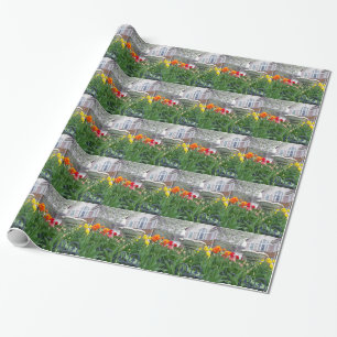 Papel De Regalo Tulipanes de primavera
