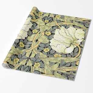 Papel De Regalo Tulipanes Pimpernel Arte Botánico de William Morri