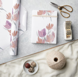 Papel De Regalo Tulipanes salvajes