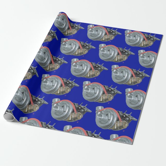 Papel De Regalo Turbocompresor (Desenrollado)