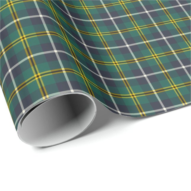 Papel De Regalo Turnbull Clan Hunting Tartan (Esquina del rollo)
