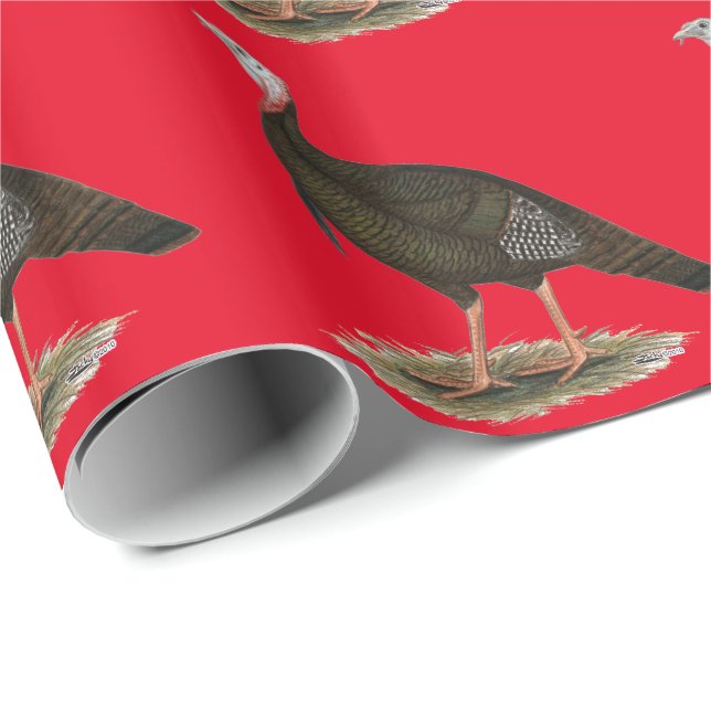 Papel De Regalo Turquía:  Tom salvaje del este (Esquina del rollo)