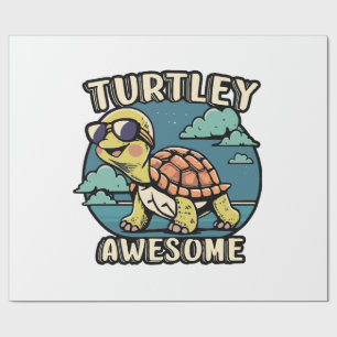 Papel De Regalo Turtley impresionante 