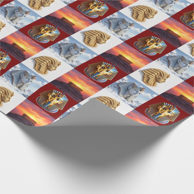 Papel De Regalo Tutankhamun (Esquina)