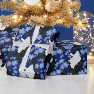 Papel De Regalo Tuxedo gato azul tuxedo gatos arte tuxiato gato