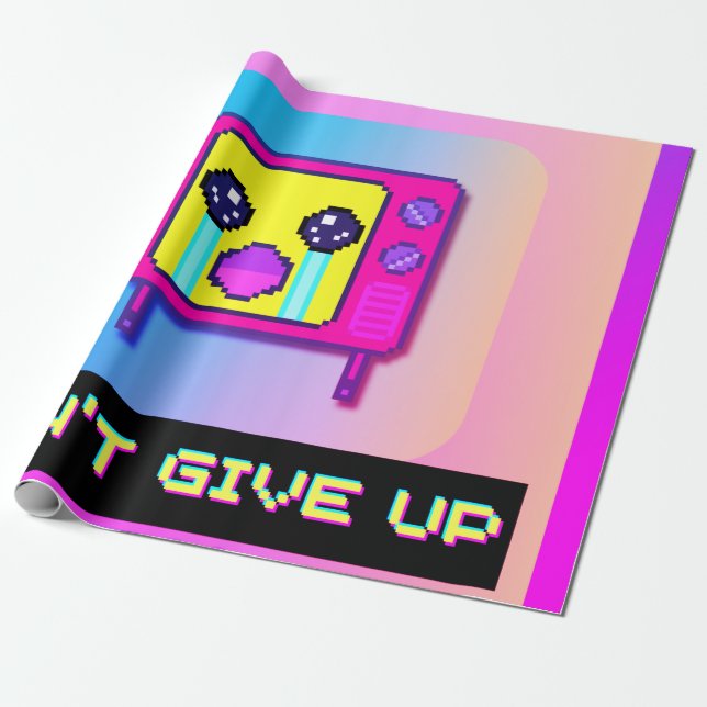 Papel De Regalo Tv Cry (Desenrollado)