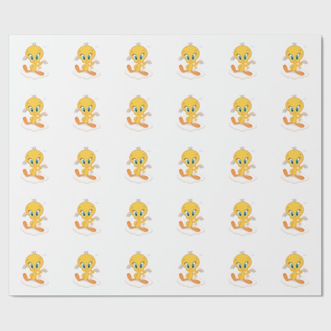 Papel De Regalo Tweety Bird  (Superficie plana)