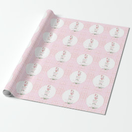 Papel De Regalo Two Silly Goose 2nd Birthday Pink 