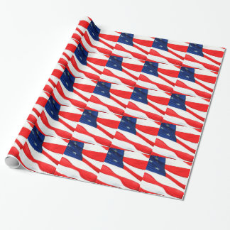 Papel De Regalo U.S.A. Bandera