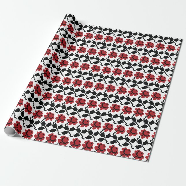 Papel de regalo ucraniano (Desenrollado)