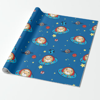 Papel De Regalo UFO del oso de peluche