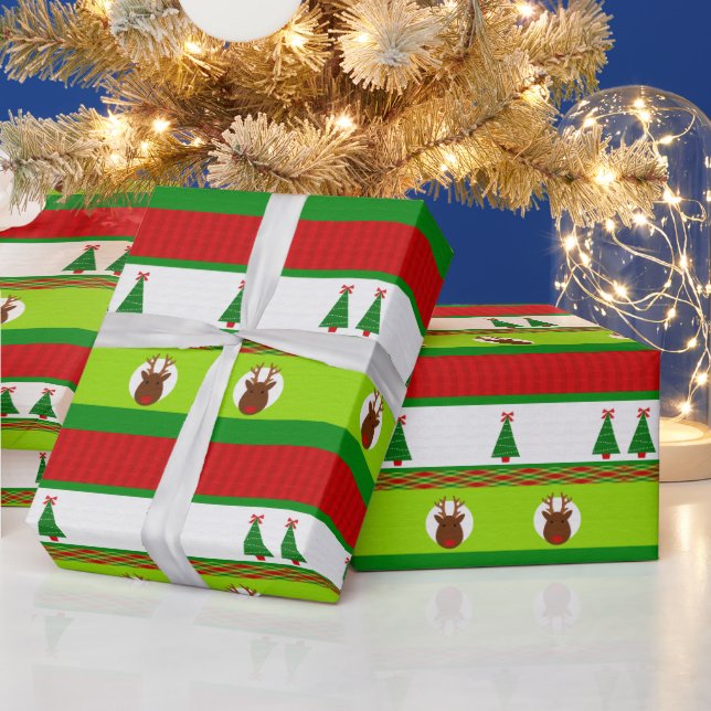 Papel De Regalo Ugly Christmas Sweater Pattern (Vacaciones)