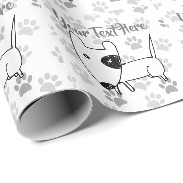 Papel De Regalo Un adorador de toros inglés (Esquina del rollo)