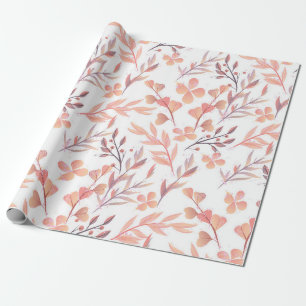 Papel De Regalo Un adorno floral sin fisuras de estilo retro. C