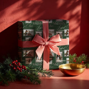 Papel De Regalo Un Collage de fotos moderno y onírico con alegría