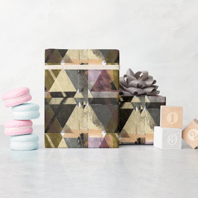 Papel De Regalo Un diseño abstracto moderno (Baby Shower)