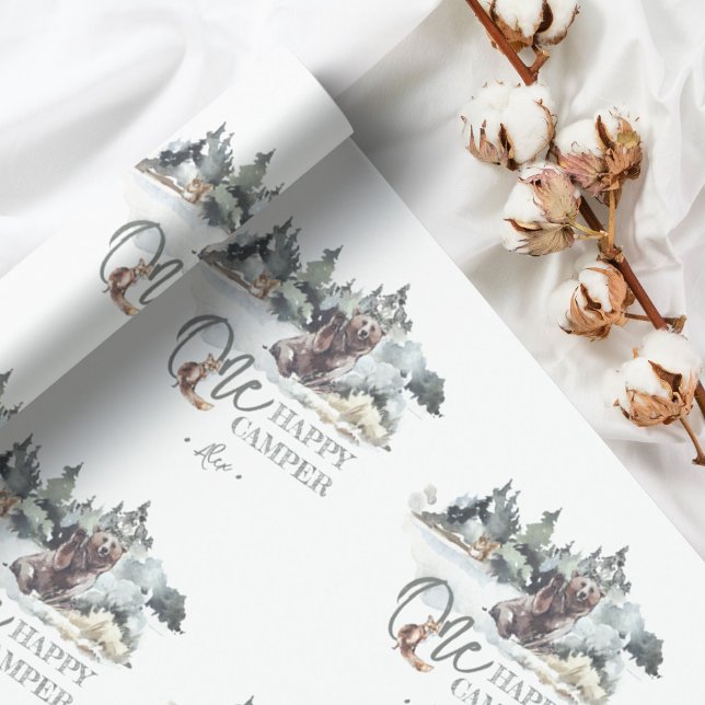 Papel De Regalo Un feliz partido de cumpleaños ruso de camper (Subido por el creador)