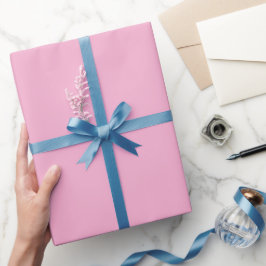Papel De Regalo Un fondo rosa suave uniforme