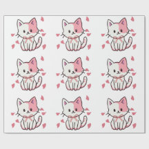 Un gatito lindo con un arco