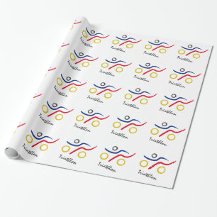 Papel De Regalo Un gran regalo del Triathlon para su amigo o