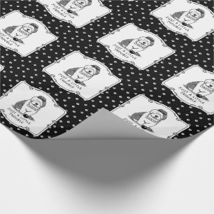 Papel De Regalo Un pequeño problema: Gris de perro pastor inglés 1