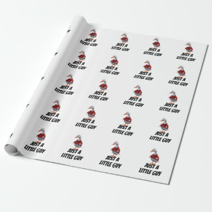 Papel De Regalo Un pequeño y ganso hombre gracioso Personalizado d