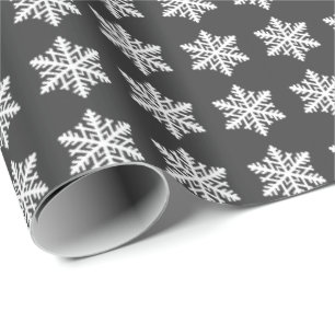 Papel De Regalo Un solo copo de nieve