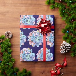 Papel De Regalo Una flor hecha de manchas de pintura