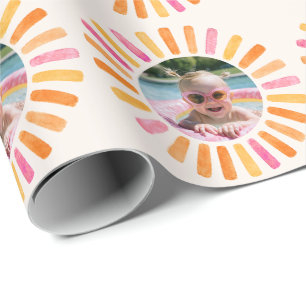 Papel De Regalo Una niña feliz Sunshine