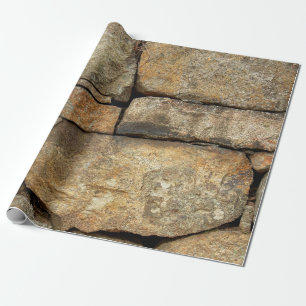 Papel De Regalo Una pared de piedra hecha de telas de fondo de ado